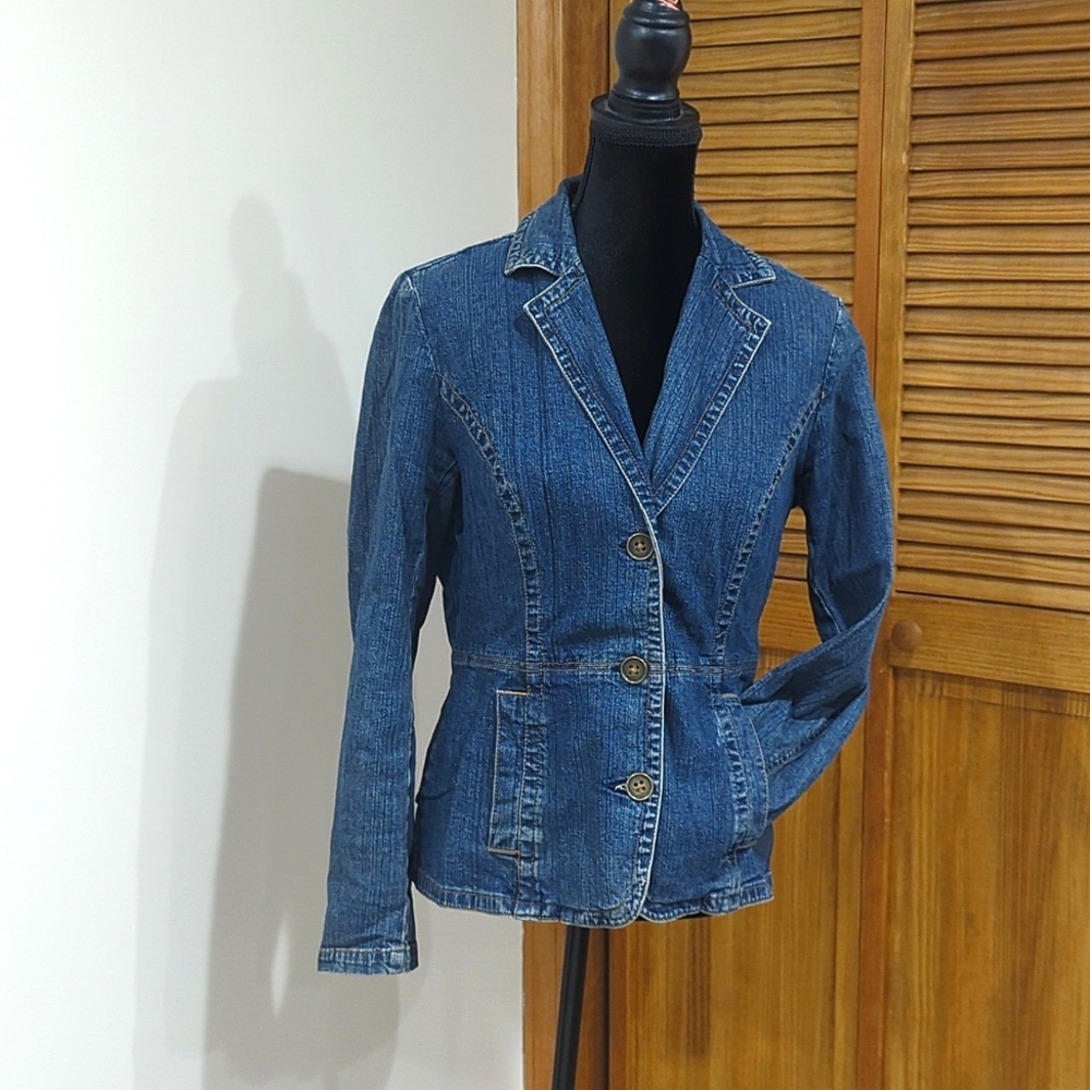Womens St Johns Bay Denim Jacket